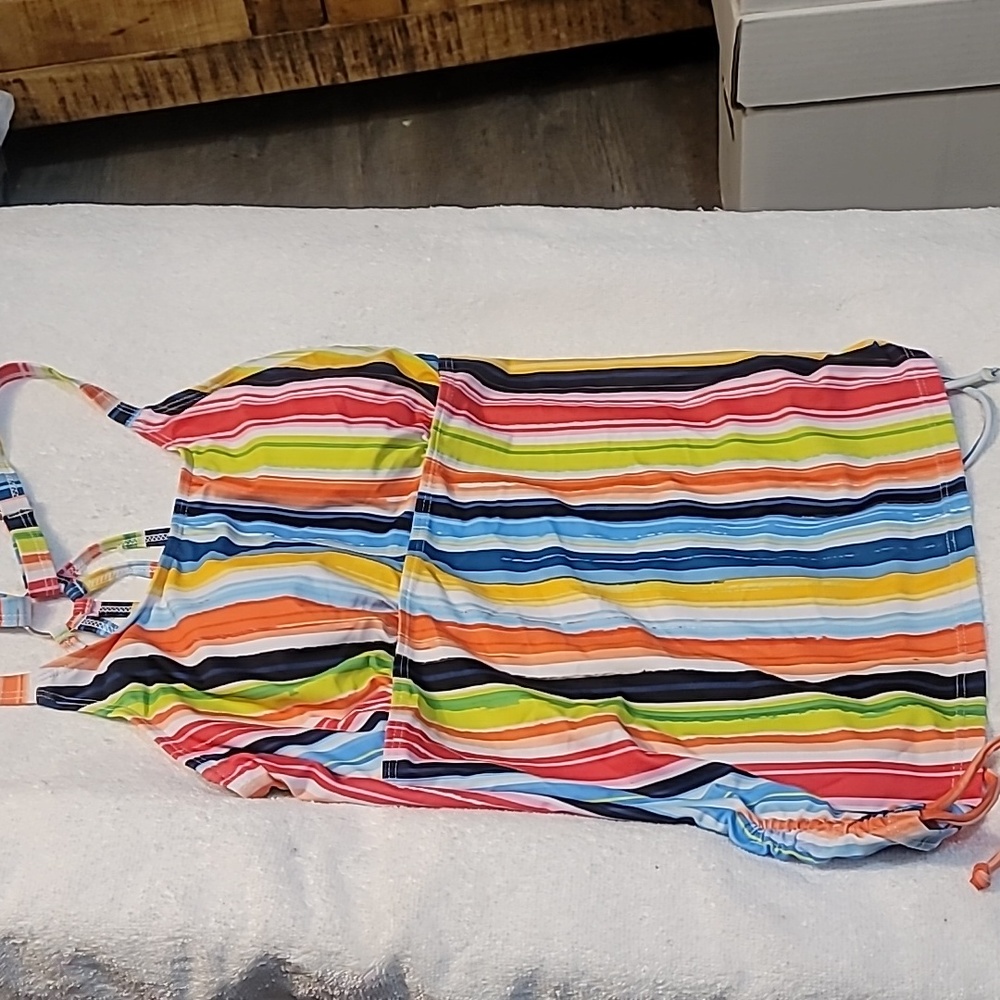 Swim Top Stripped